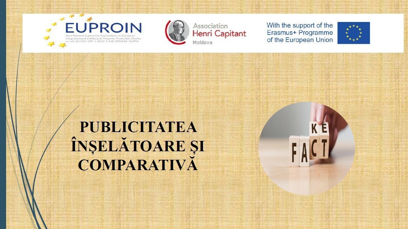 Misleading and comparative advertising