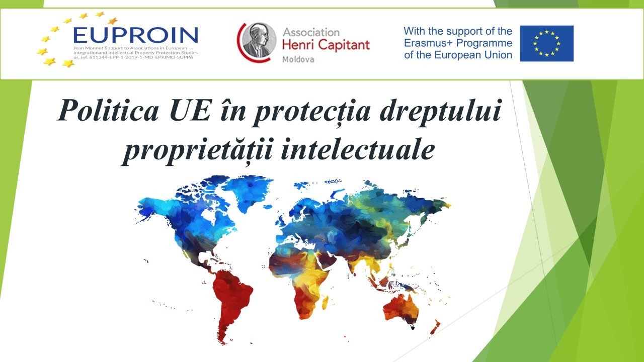 Politica UE în protecția dreptului proprietății intelectuale