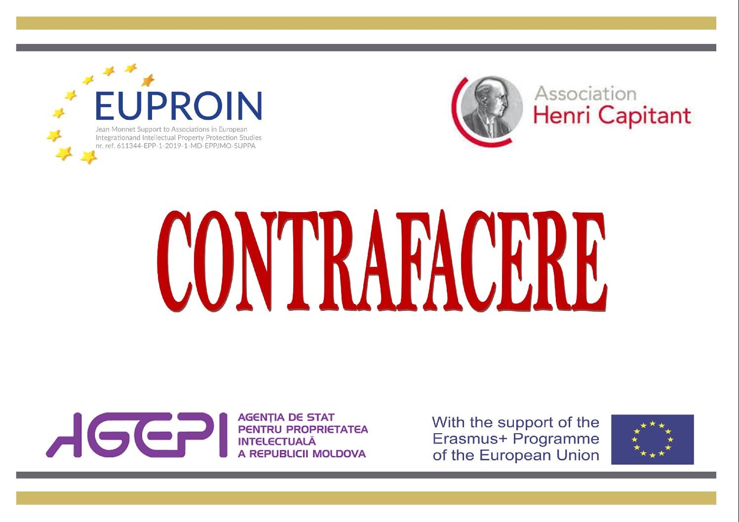 Which are the rights and duties in case of counterfeits products for each market subjects (traders and consumers)?